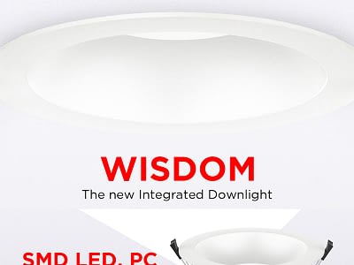 anti-glare integrated led downlight